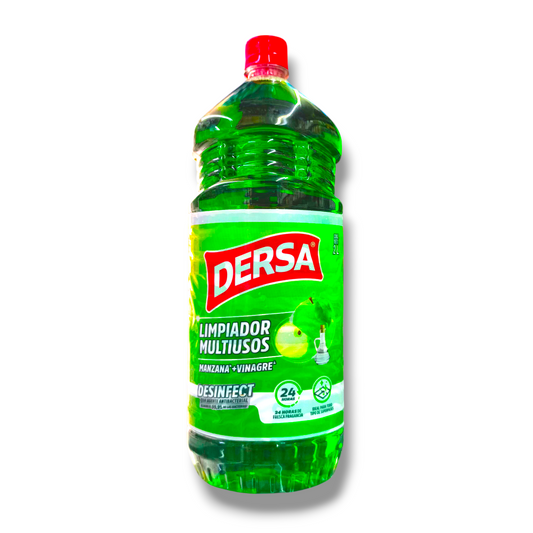 Limpiador Desinfectante Multiusos Dersa 2000 ml Manzana Vinagre