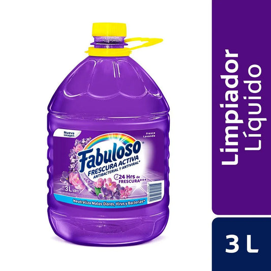 Limpiador Fabuloso 3000 ml Lavanda Antibacterial