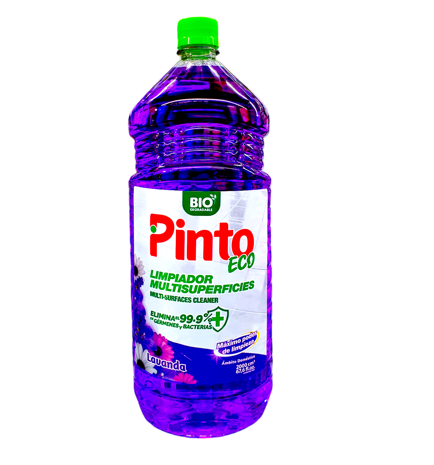 Limpiador Multisuperficies Pinto 2000 ml Lavanda