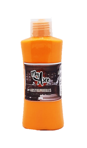 Lustramuebles Megaseo 250 ml Naranja Tapa Dispensadora