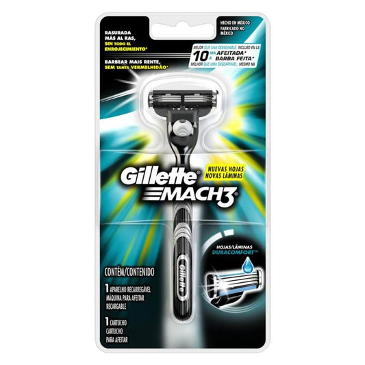 Maquina Afeitar Gillette Mach 3