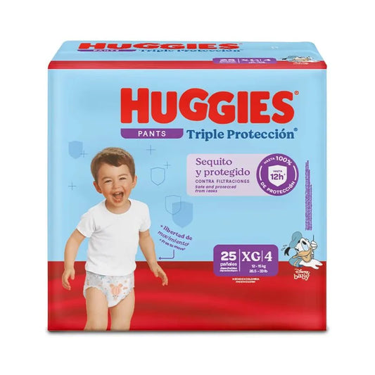 Pañal Huggies Pants Etapa 4 25 Unidades