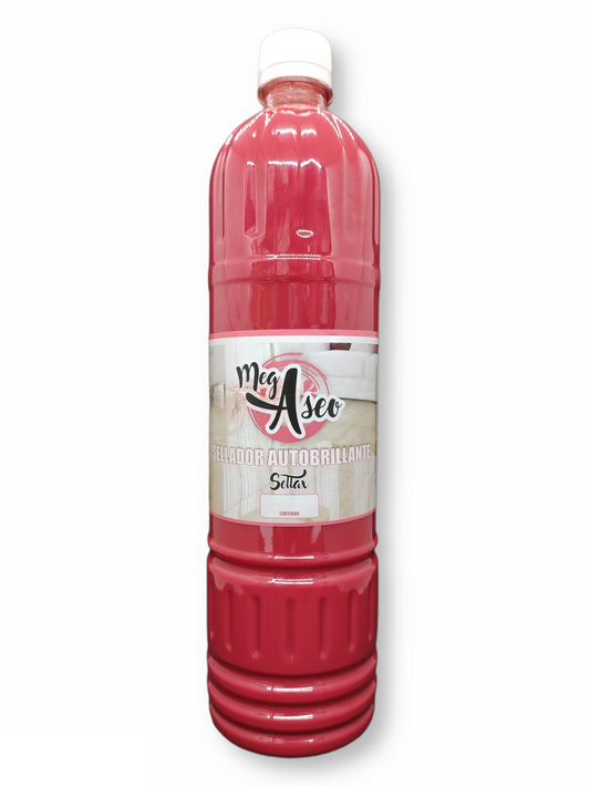 Sellador Autobrillante Megaseo 1000 ml Rojo