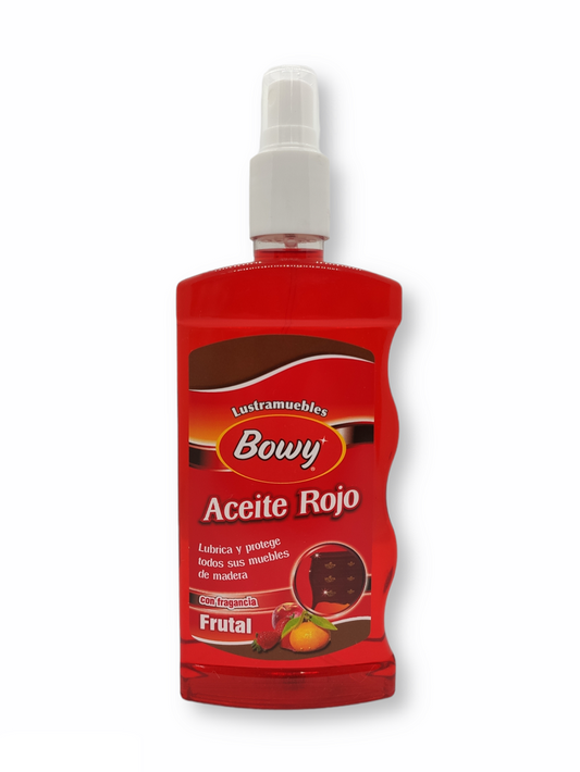 Lustramuebles Bowy 265 ml Aceite Rojo
