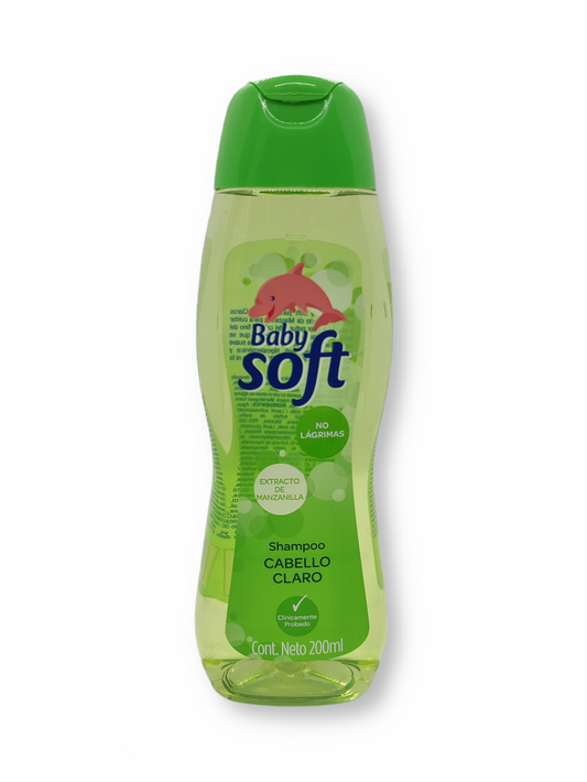 Shampoo Baby Soft 200ml Cabello Claro