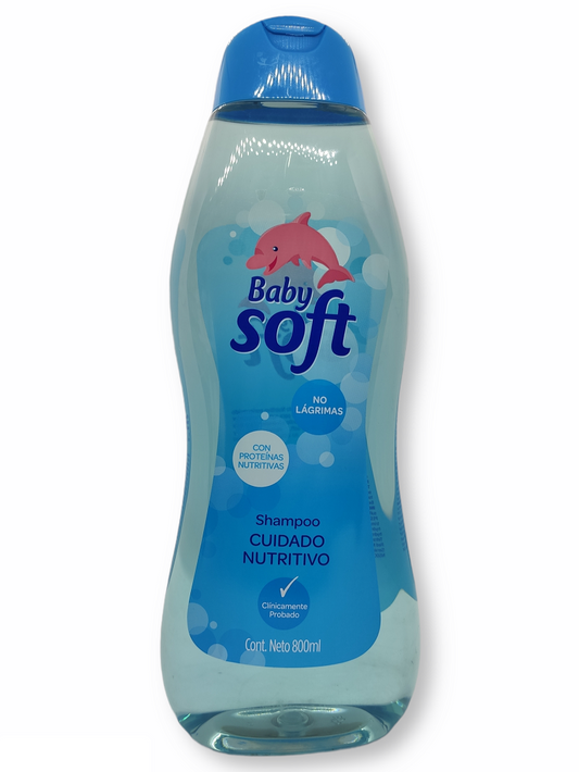Shampoo Baby Soft 800ml Cuidado Nutritivo