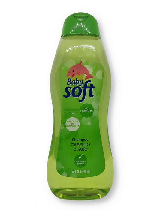 Shampoo Baby Soft 800ml Cabello Claro