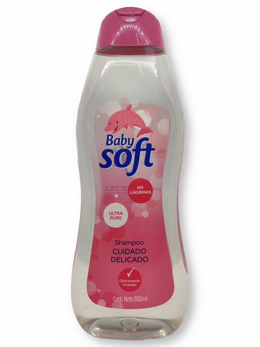 Shampoo Baby Soft 800ml Cuidado Delicado