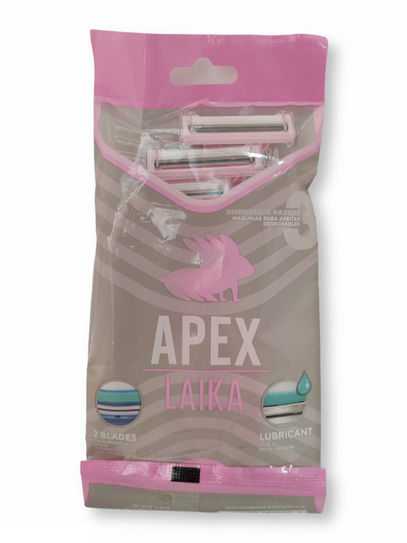 Cuchilla Afeitar Apex 2 Hojas 3 Unidades Mujer Oferta