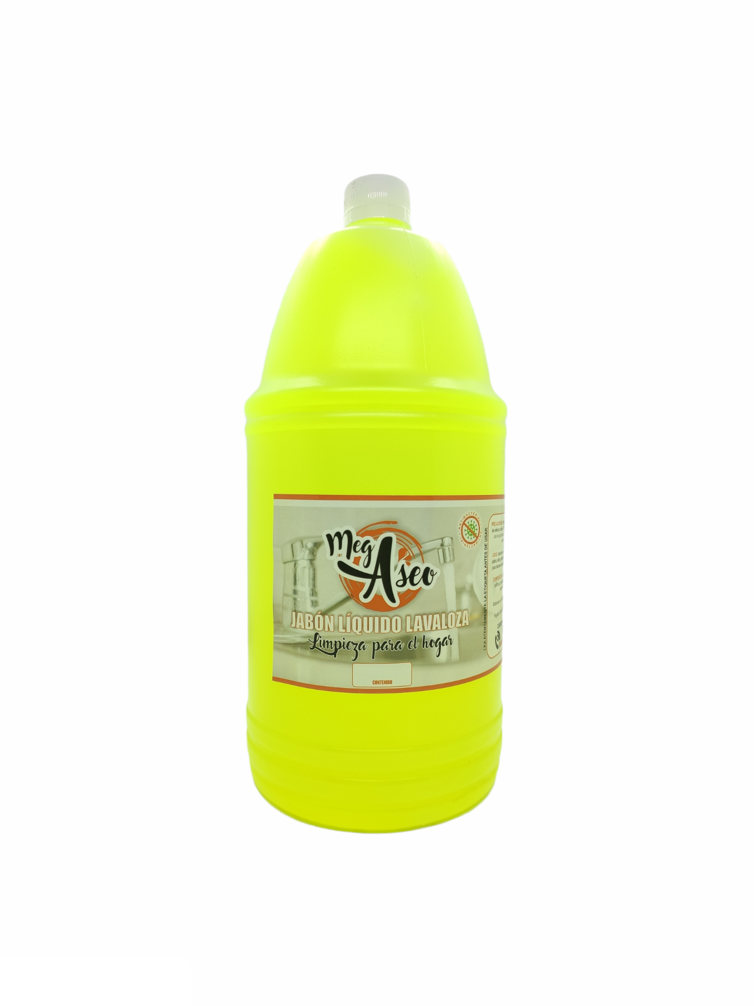 Lavaloza Liquido Megaseo 2000 ml Limon