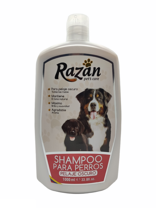Shampoo Mascotas Razan Pelaje Oscuro 1000ml
