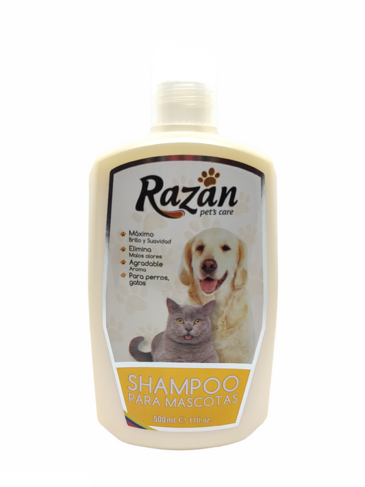Shampoo Mascotas Razan 500ml