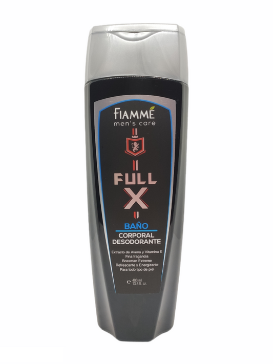 Baño Corporal Fiamme Full X 400 ml Todo Tipo De Piel