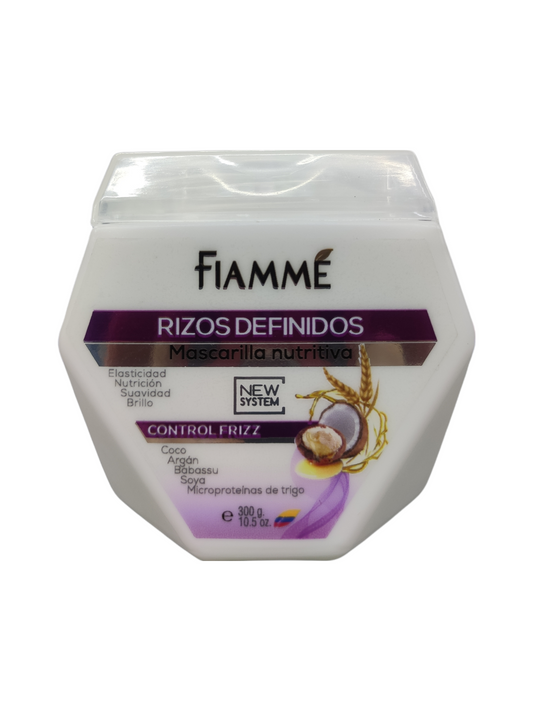 Tratamiento Capilar Fiamme 300 gr Rizos Definidos