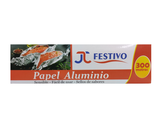 Papel Aluminio Festivo 300 Metros