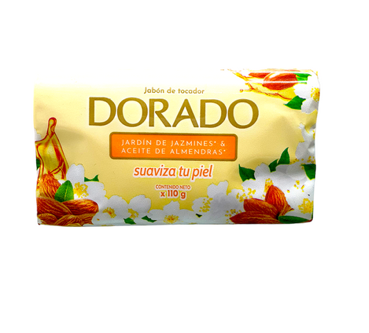 Jabon Dorado 110 gr Aceite Jazmin y Almendras Unidad