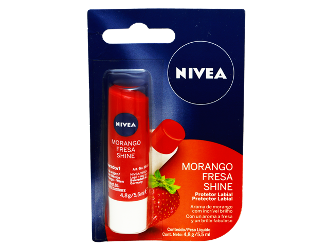 Protector Labial Nivea Fresa