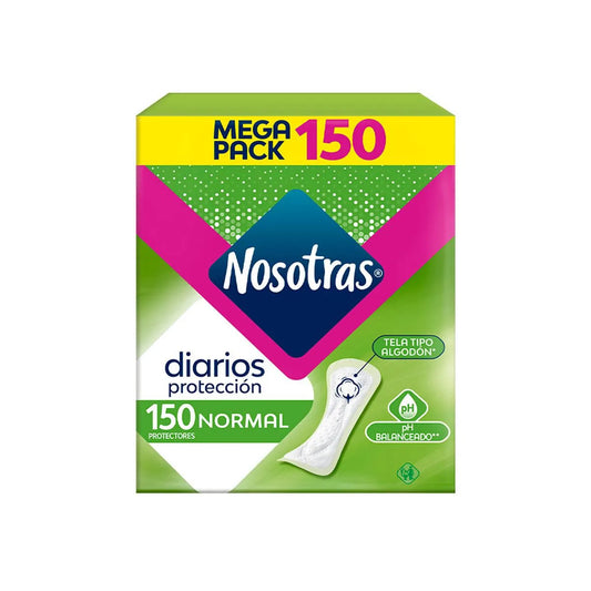 Protectores Higienicos Nosotras Normal 150 Unidades