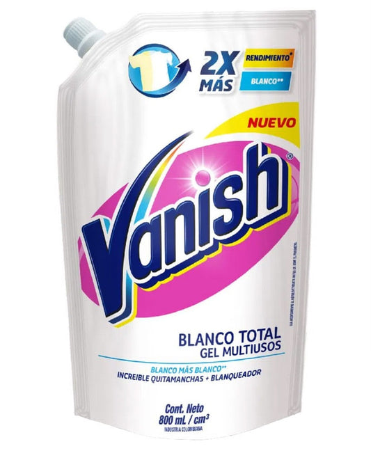 Quitamanchas Vanish Gel 800 ml Blanco Doypack