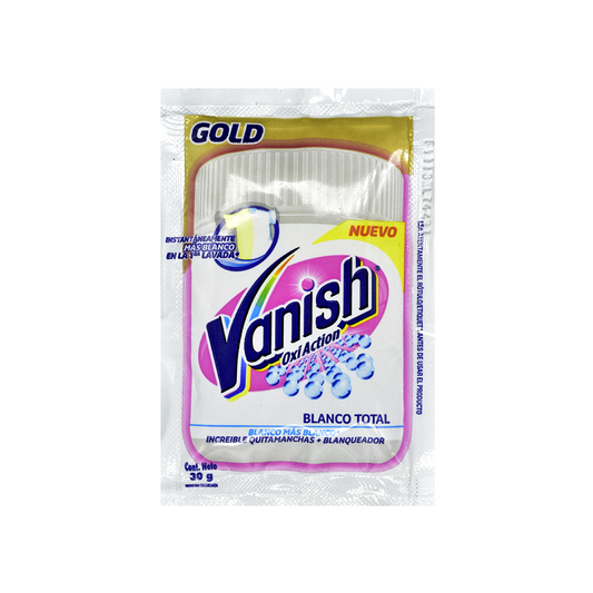 Quitamanchas Vanish Polvo 30 Gr Blanco Doypack