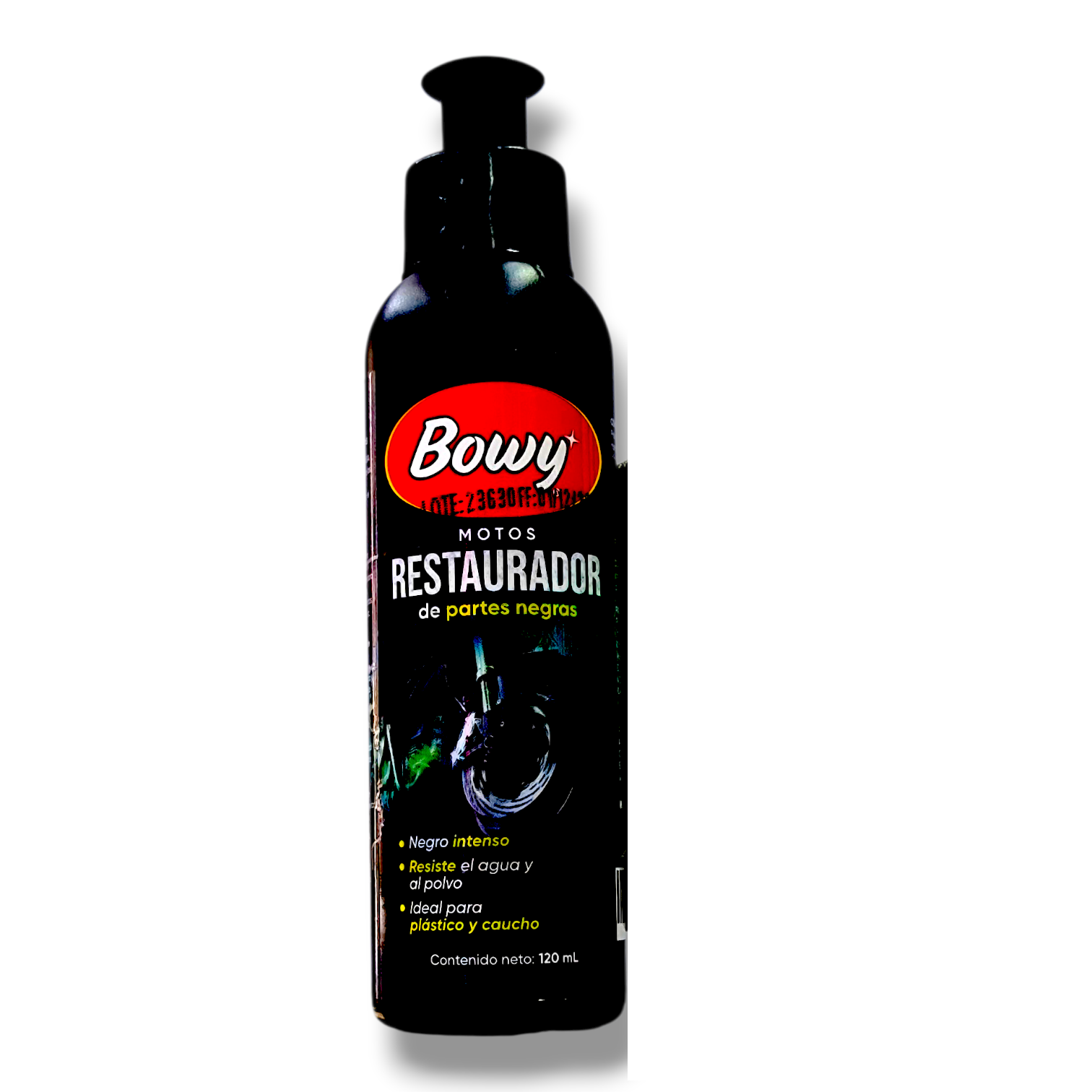Restaurador Partes Negras Bowy 120ml