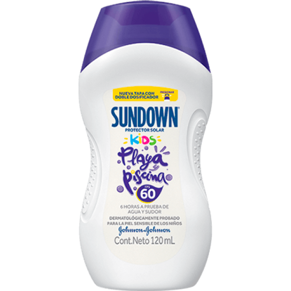 Protector Solar Sundown 120 ml Kids Playa Y Piscina