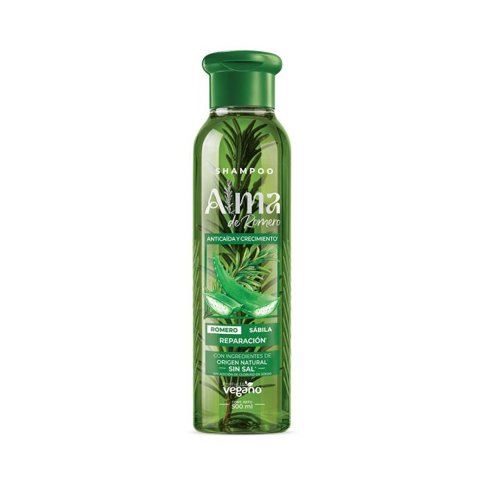 Shampoo Alma de Romero Sabila 500 ml Reparacion