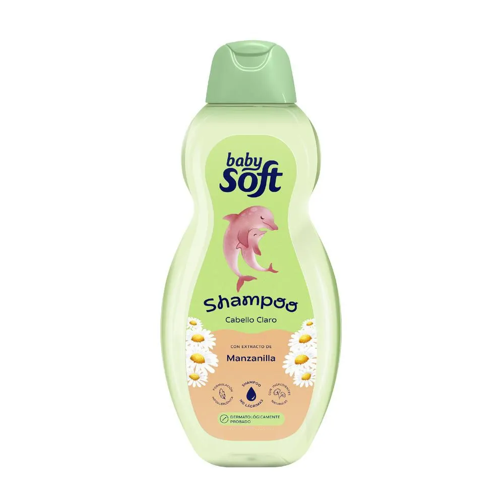 Shampoo Baby Soft 200ml Cabello Claro