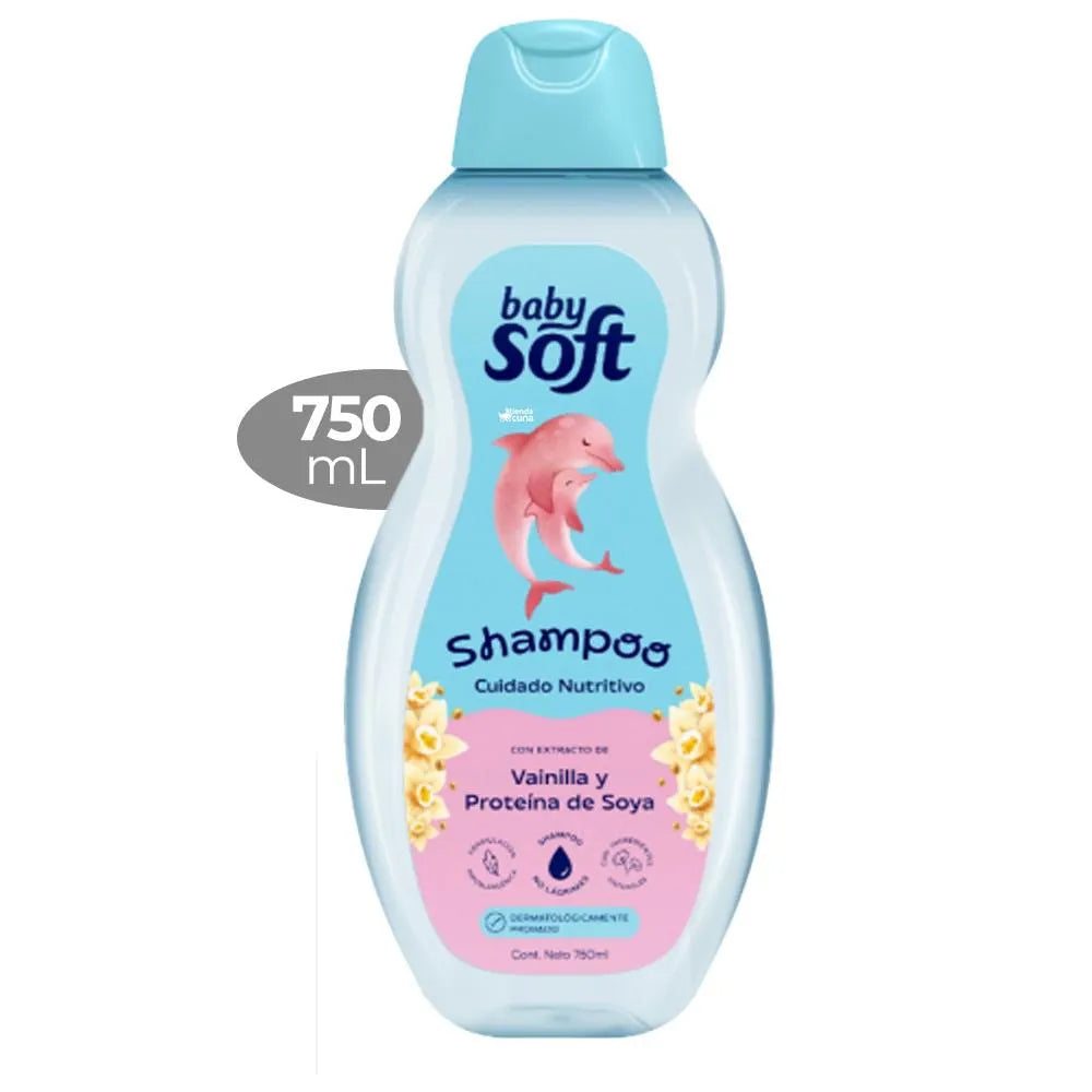 Shampoo Baby Soft 750 ml Cuidado Nutritivo
