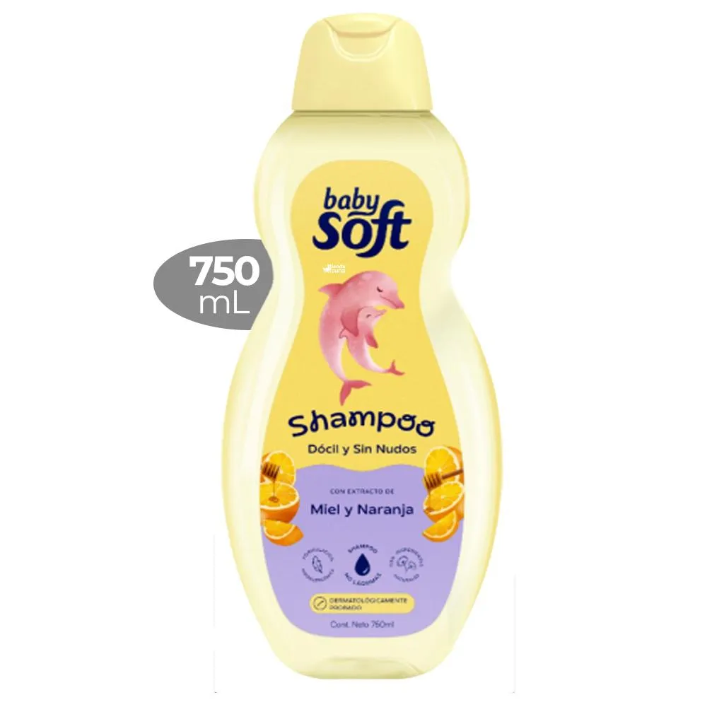 Shampoo Baby Soft 750ml Docil y Sin Nudos