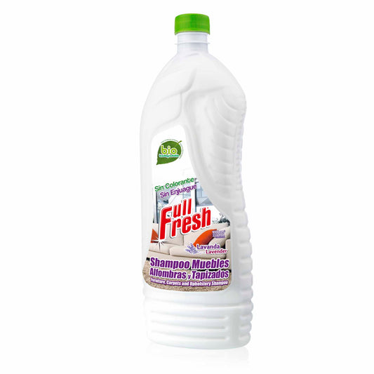 Shampoo Full Fresh Alfombras y Tapizados Libre De Enjuague 1000 ml