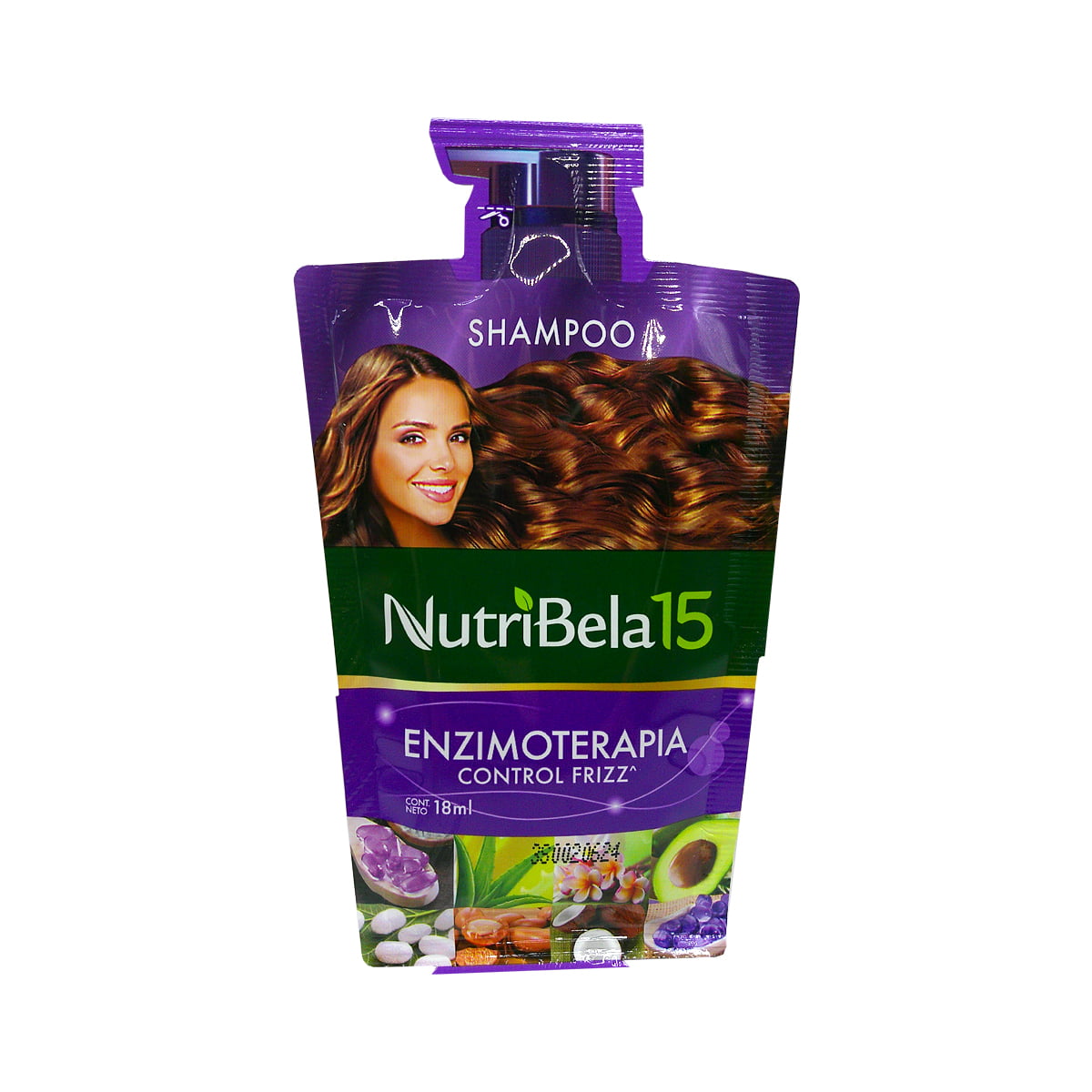 Shampoo Nutribela 15 ml Enzimoterapia