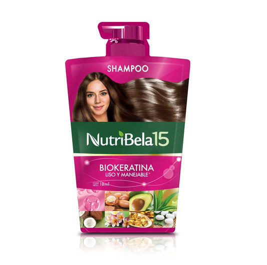 Shampoo Nutribela 18 ml Biokeratina