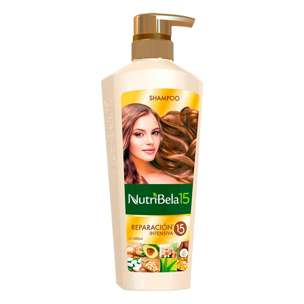 Shampoo Nutribela 400 ml Reparacion Intensiva