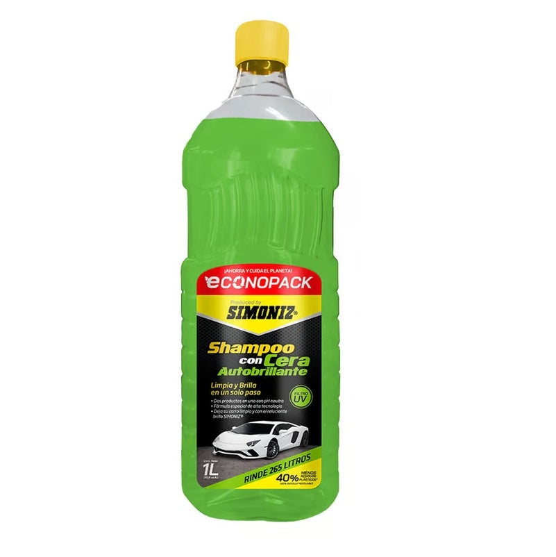 Shampoo Para Autos Simoniz 1000 ml Con Cera Autobrillante