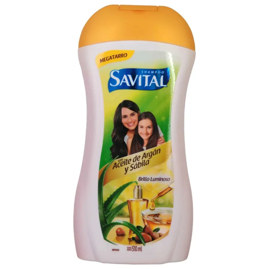 Shampoo Savital 510 ml Aceite De Argan