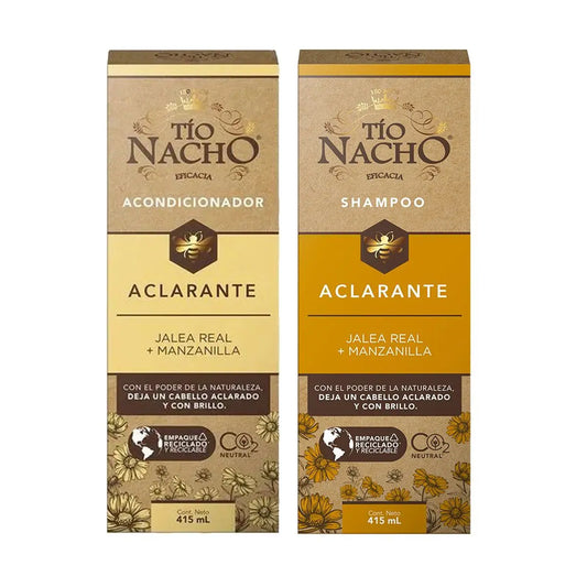 Shampoo Tio Nacho + Acondicionador 415 ml Aclarante Oferta