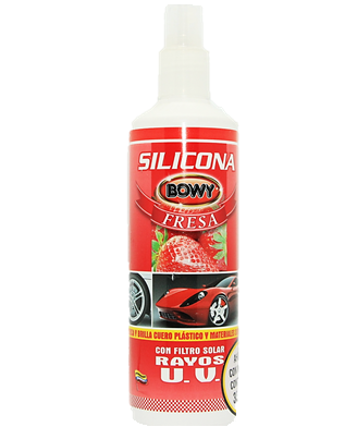 Silicona Bowy 300 ml Spray Fresa