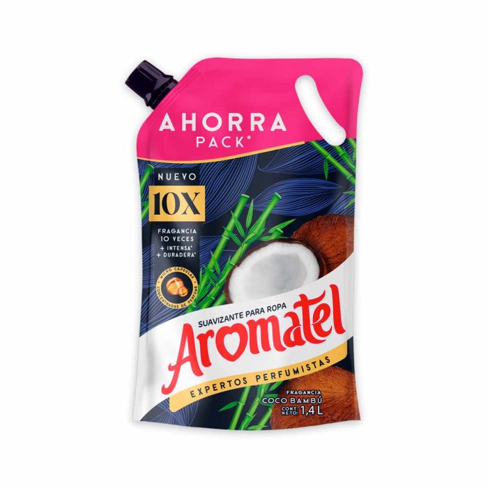 Suavizante Aromatel 1400 ml Doypack Coco Bambu