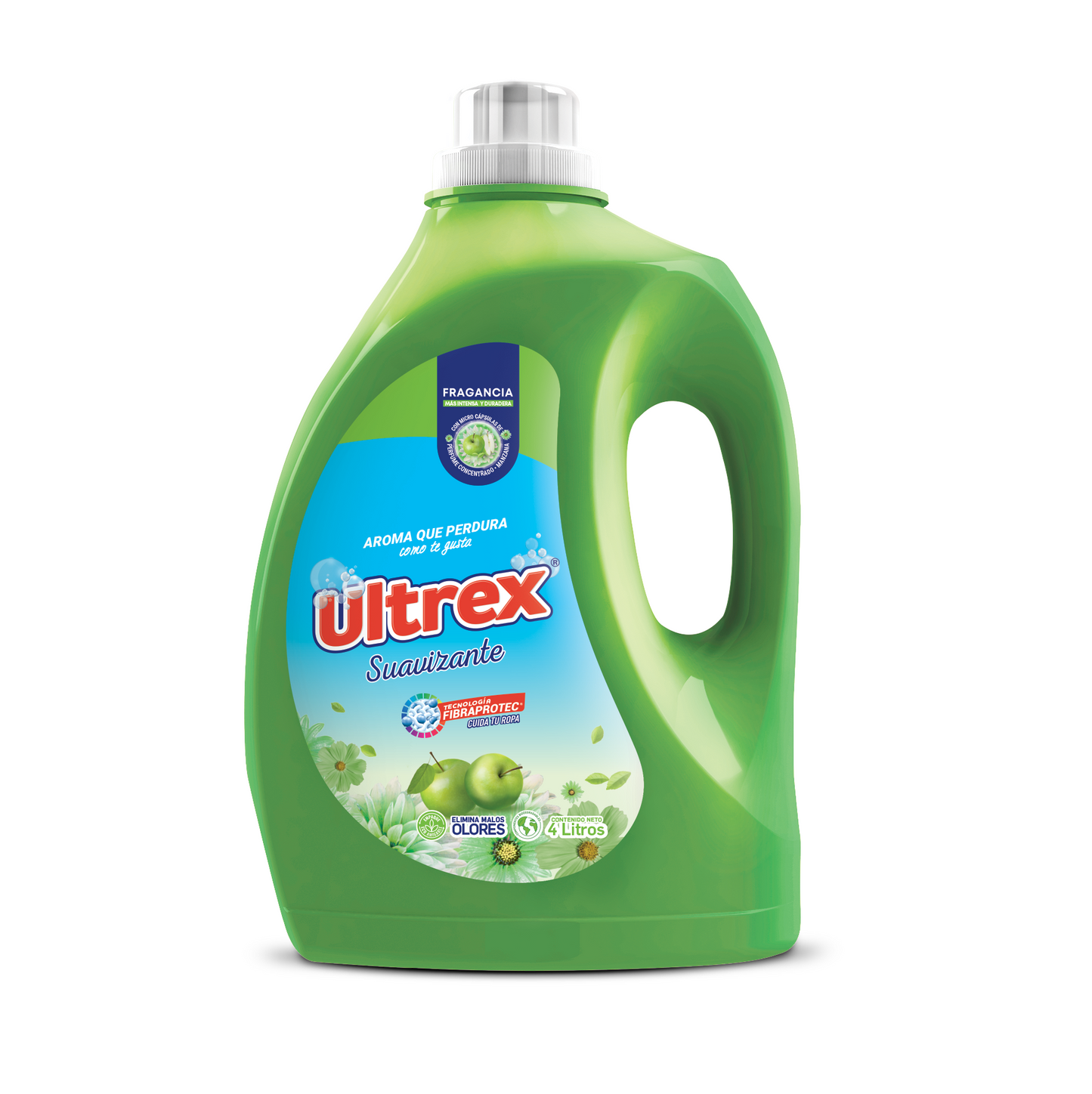 Suavizante Ultrex 4000 ml Manzana Verde