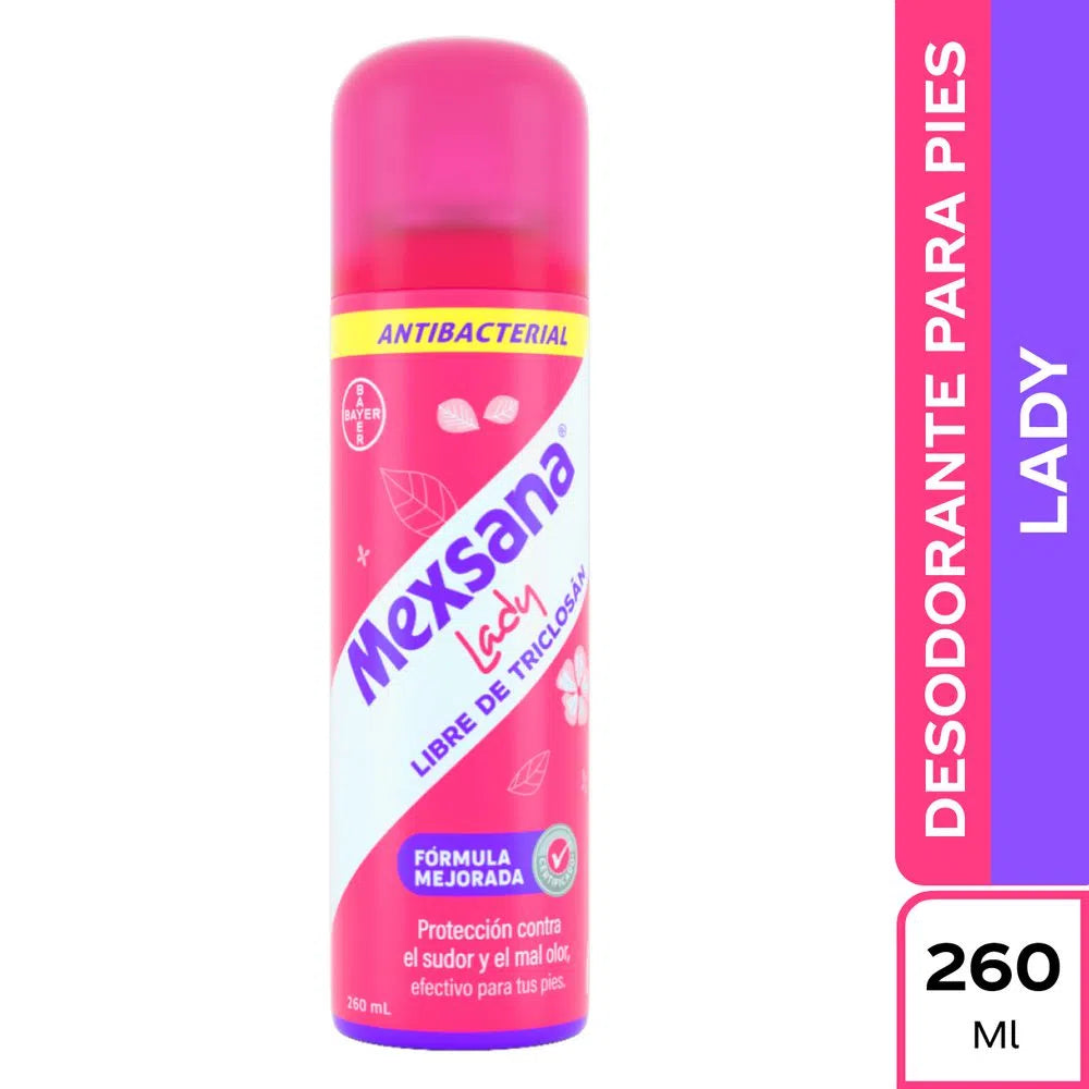 Talco Mexsana Aerosol 260 ml Lady