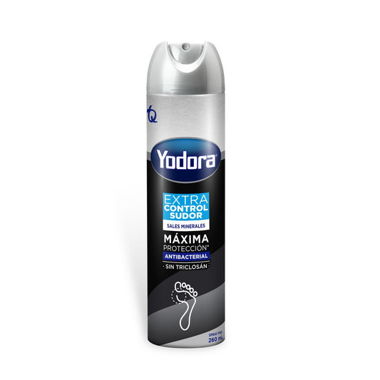 Talco Yodora Aerosol 260 ml Extra Control Sudor