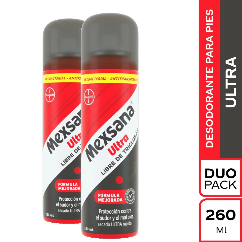 Talco Mexsana Aerosol 260 ml 2 Unidades Ultra Oferta