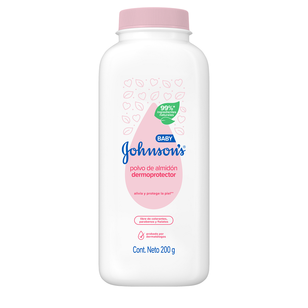 Talco Jhonsons Baby 200 gr Polvo De Almidon Dermoprotector
