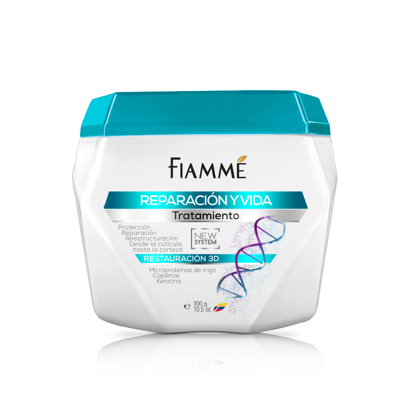 Tratamiento Capilar Fiamme 300 gr Reparacion Y Vida