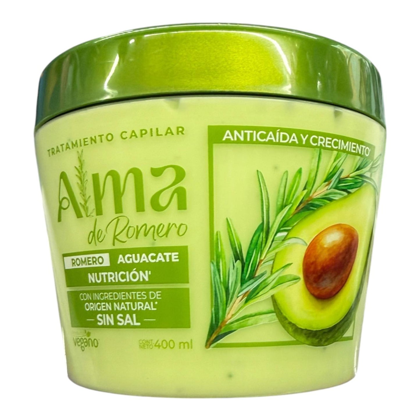 Tratamiento Alma de Romero Aguacate 400 ml Nutricion