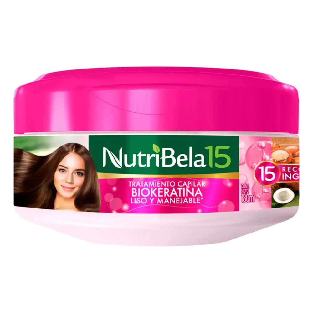 Tratamiento Capilar Nutribela 180 ml Biokeratina