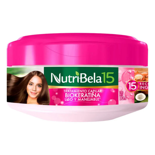 Tratamiento Capilar Nutribela 180 ml Biokeratina