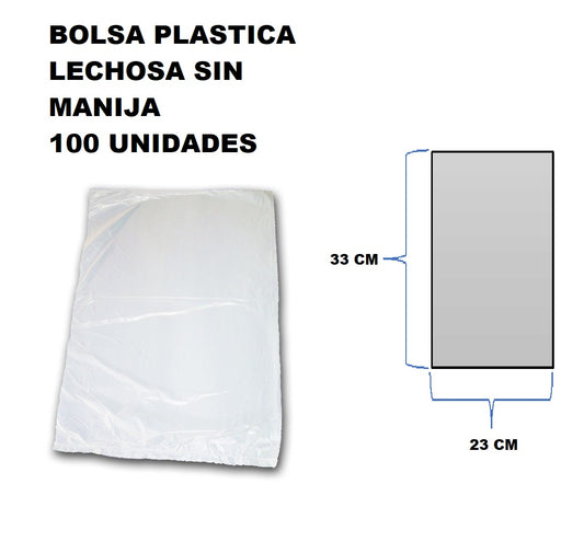 Bolsa Lechosa 9 x 14 x 100