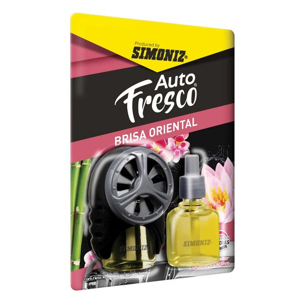 Ambientador Auto Shick Air-Tech + Repuesto Brisa Oriental